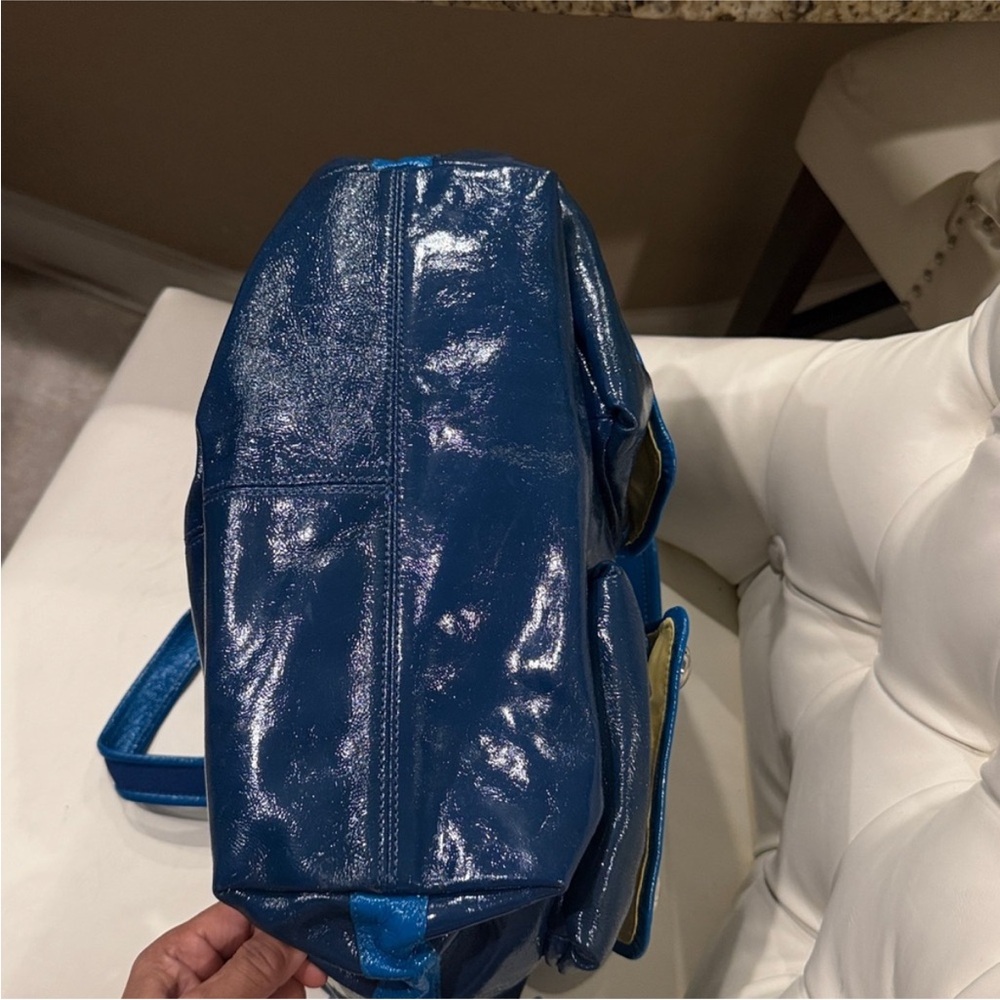 Rare Coach Poppy Spotlight Patent Leather Handbag - Picture 6 of 16